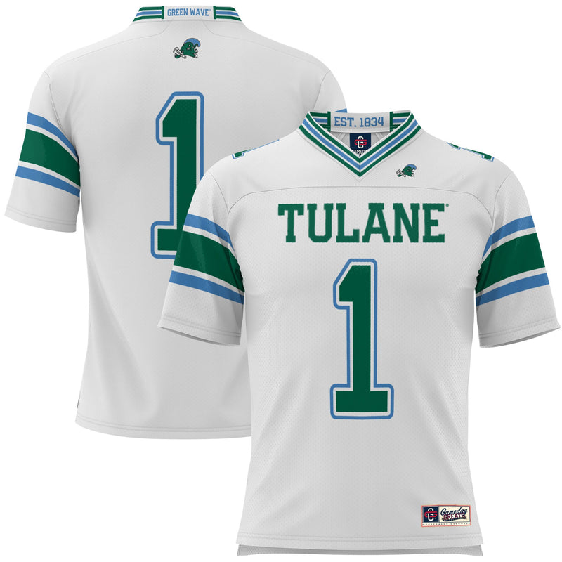 Tulane Green Wave White jersey – view 1