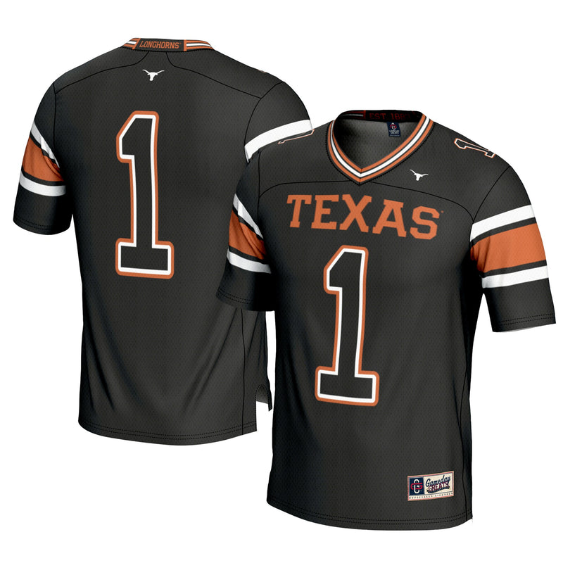 Texas Longhorns Black jersey – view 1