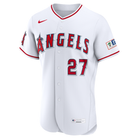Los Angeles Angels Mike Trout White jersey – view 3
