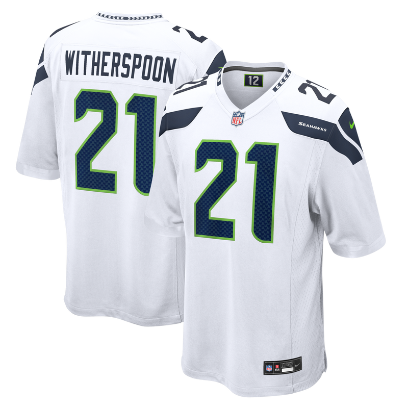 Seattle Seahawks Devon Witherspoon White jersey – view 1