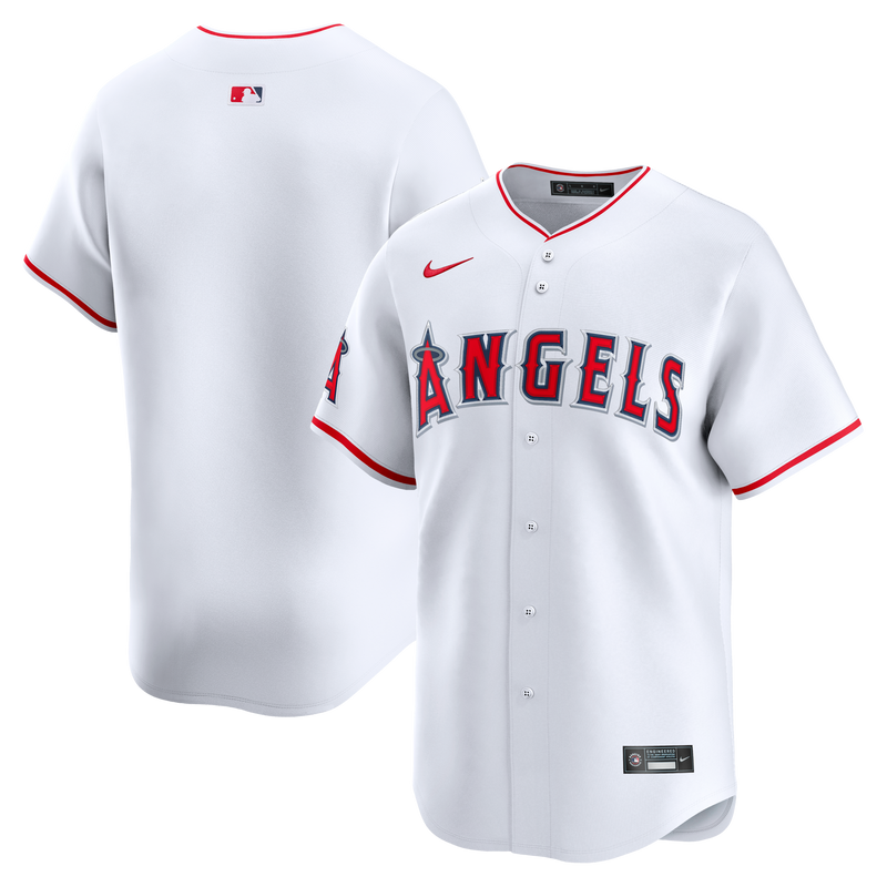 Los Angeles Angels White jersey – view 1