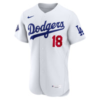 Los Angeles Dodgers Yoshinobu Yamamoto White jersey – view 3