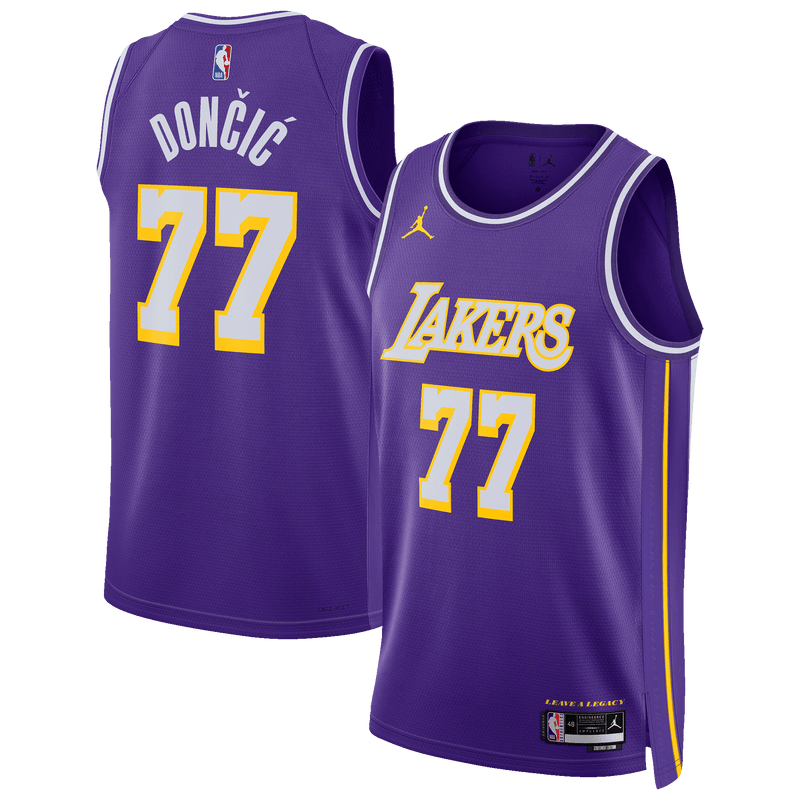 Los Angeles Lakers Luka Doncic - Purple jersey – view 1