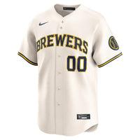 Milwaukee Brewers Cream jersey – view 3