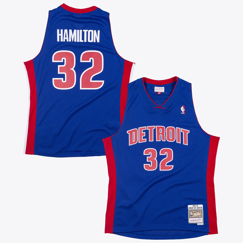 Detroit Pistons Royal jersey – view 1
