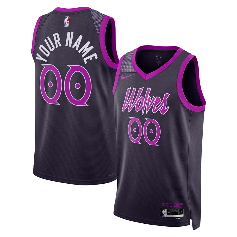 Nike Minnesota Timberwolves 2025/26 City Edition Swingman Jersey - Custom – view 1
