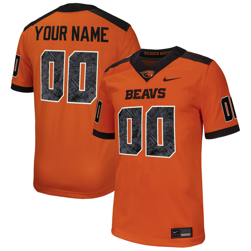 Oregon State Beavers Orange jersey – view 1