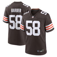 Cleveland Browns Austin Barber Brown jersey – view 1