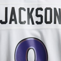 Baltimore Ravens Lamar Jackson White jersey – view 12
