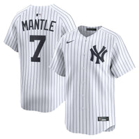 New York Yankees Mickey Mantle White jersey – view 1