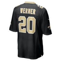 New Orleans Saints Pete Werner Black jersey – view 3