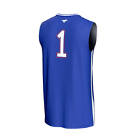 SMU Mustangs Royal jersey – view 4