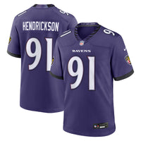 Baltimore Ravens Trey Hendrickson Purple jersey – view 1