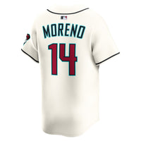 Arizona Diamondbacks Gabriel Moreno Cream jersey – view 4