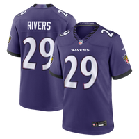 Baltimore Ravens Chandler Rivers Purple jersey – view 2