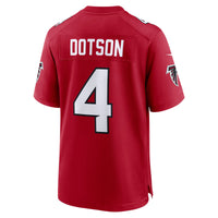 Atlanta Falcons Jahan Dotson Red jersey – view 4