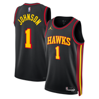 Atlanta Hawks Jalen Johnson - Black jersey – view 2
