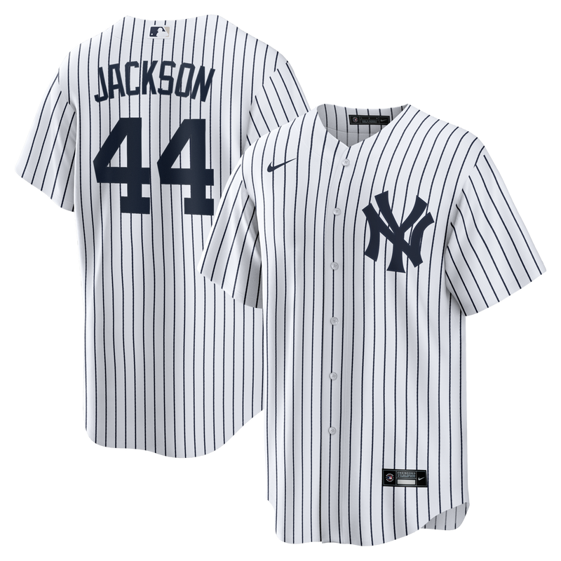 New York Yankees Reggie Jackson White jersey – view 1