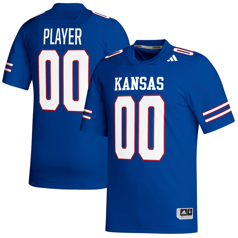 Kansas Jayhawks adidas Royal jersey – view 1