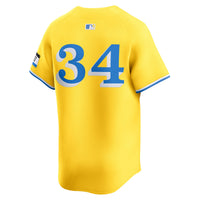 Boston Red Sox David Ortiz Gold jersey – view 4