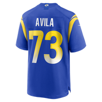 Los Angeles Rams Steve Avila Royal jersey – view 3