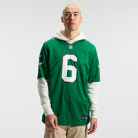 Philadelphia Eagles DeVonta Smith Green jersey – view 3