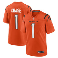 Cincinnati Bengals Ja'Marr Chase Orange jersey – view 2