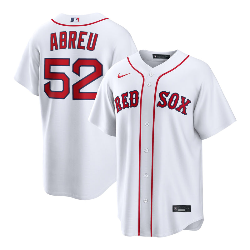 Boston Red Sox Wilyer Abreu White jersey – view 1