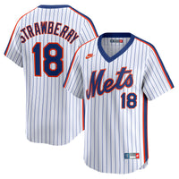 New York Mets Darryl Strawberry White jersey – view 2