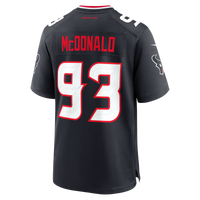 Houston Texans Kayden McDonald Navy jersey – view 3