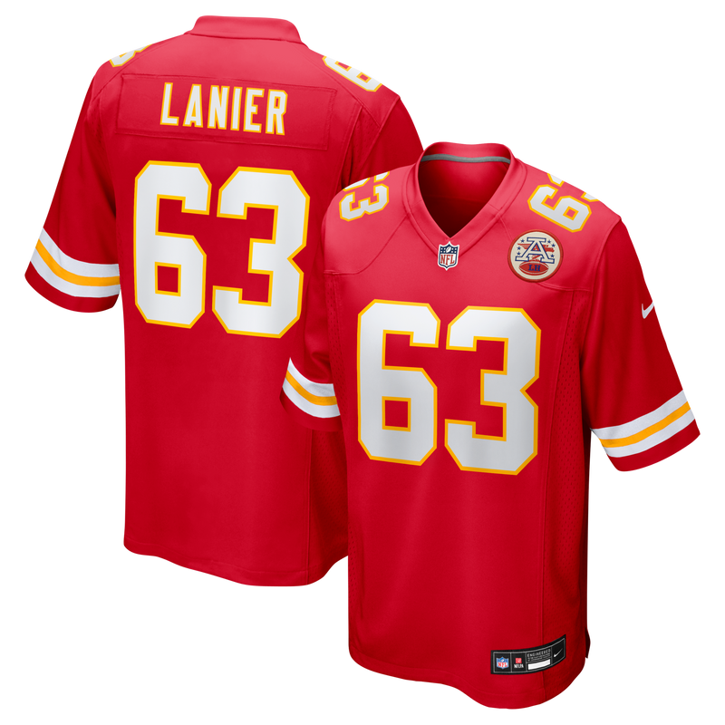 Kansas City Chiefs Willie Lanier Red jersey – view 1
