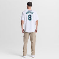 Seattle Mariners Dominic Canzone White jersey – view 6