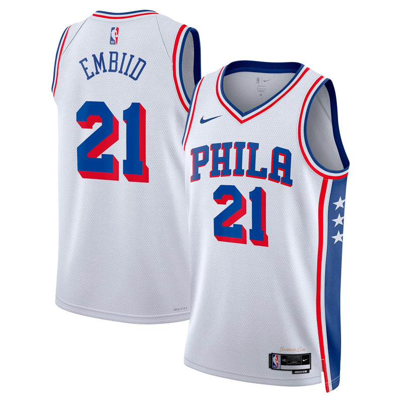 Philadelphia 76ers White jersey – view 1