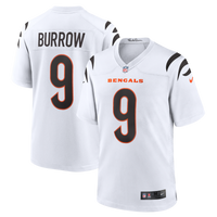 Cincinnati Bengals Joe Burrow White jersey – view 1