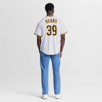 San Diego Padres JP Sears White jersey – view 4