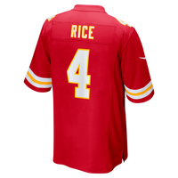 Kansas City Chiefs Rashee Rice Red jersey – view 3