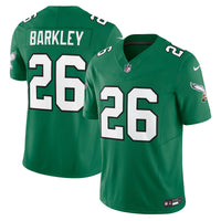 Philadelphia Eagles Saquon Barkley Kelly Green jersey – view 1