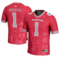 Ohio State Buckeyes Icon Scarlet jersey – view 2