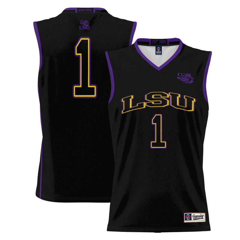LSU Tigers Lightweight Black jersey – view 1