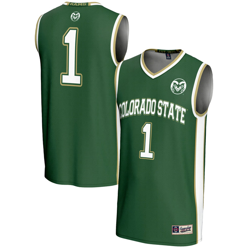 Colorado State Rams Lightweight Green jersey – view 1