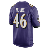 Baltimore Ravens Nick Moore Purple jersey – view 3