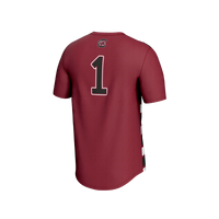GameDay Greats #1 Garnet South Carolina Gamecocks Lightweight Soccer Fashion Jersey – view 4