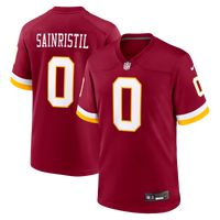 Washington Commanders Mike Sainristil Burgundy jersey – view 2