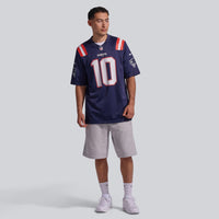 New England Patriots Drake Maye Navy jersey – view 5