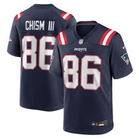New England Patriots Efton Chism III Navy jersey – view 2