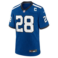 Indianapolis Colts Marshall Faulk Blue jersey – view 3