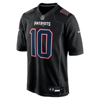 New England Patriots Drake Maye Black jersey – view 3