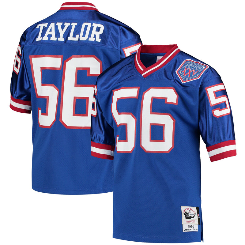 New York Giants Lawrence Taylor Royal jersey – view 1