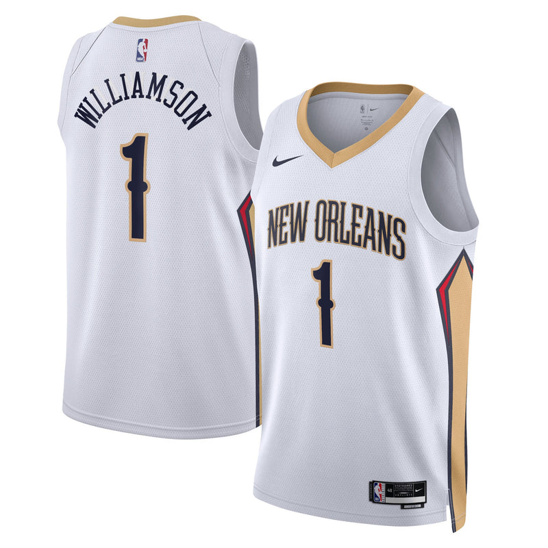New Orleans Pelicans White jersey – view 1