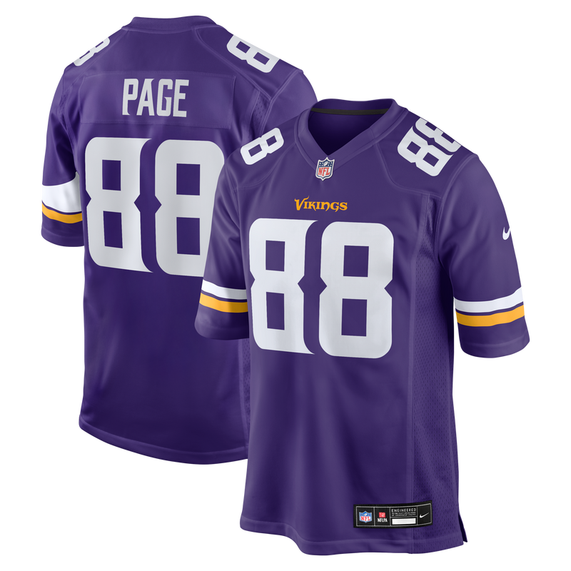 Minnesota Vikings Alan Page Purple jersey – view 1